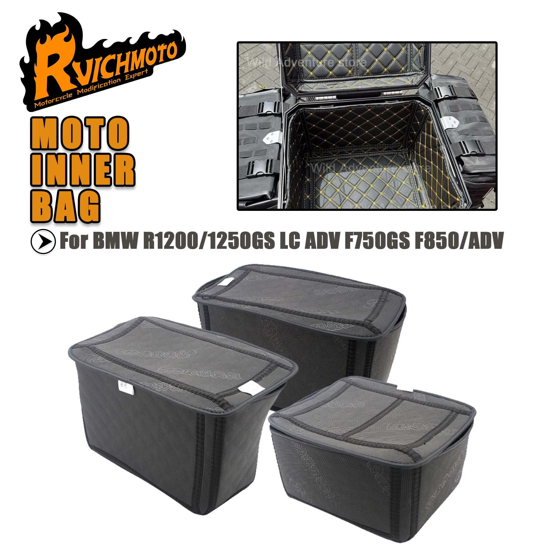  BMW R1200 R1250 GS LC ADV F7 - Luggage Cover Protector incelemesi ve fiyatı