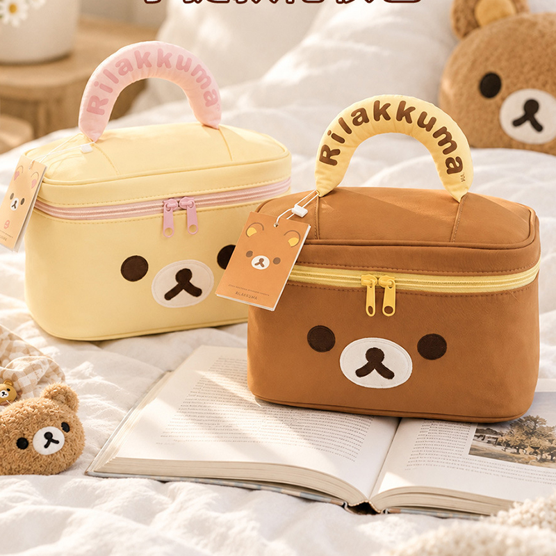 Anime Rilakkuma Makyaj Çantası - Travel Accessories As Gifts incelemesi ve fiyatı