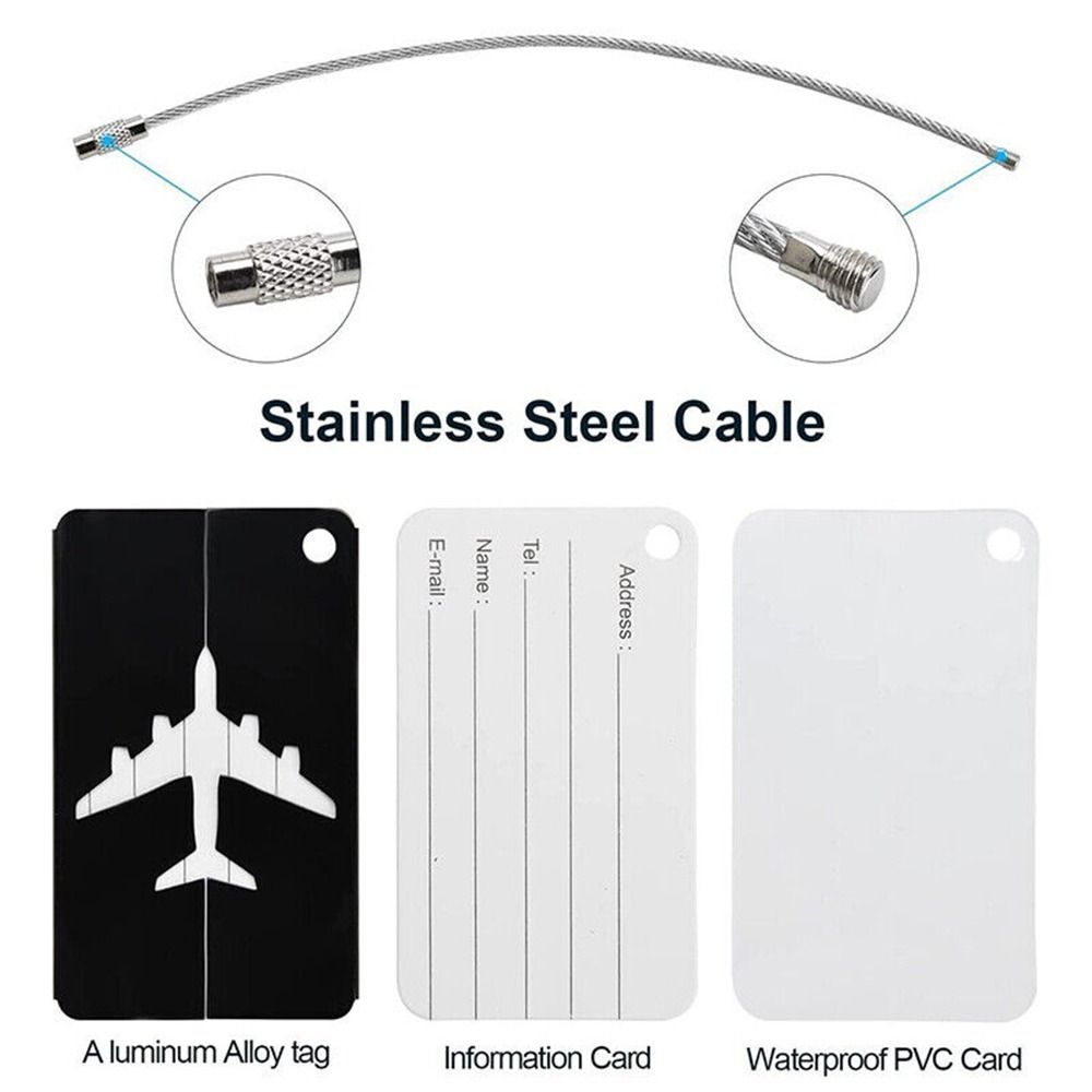 Alüminyum seyahat bagaj etiket - Travel Accessories India incelemesi ve fiyatı