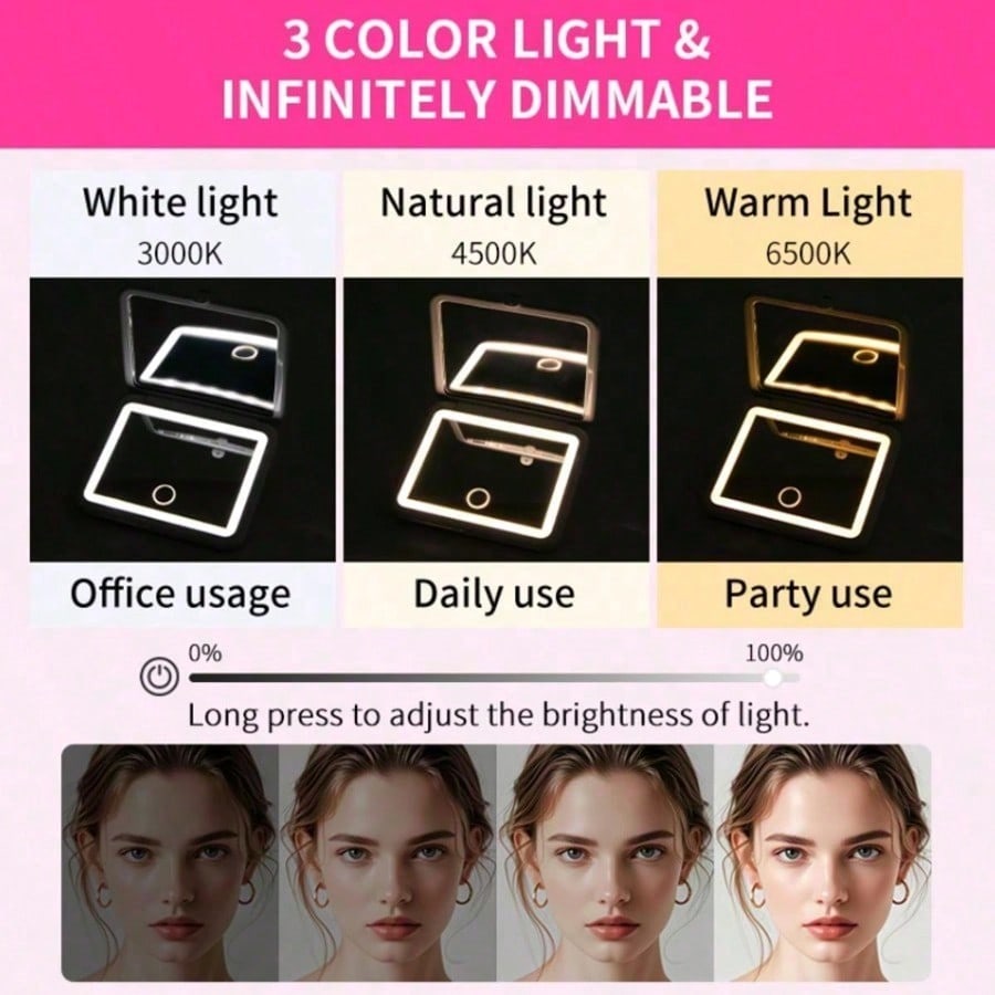 Dokunmatik Ekranlı LED Makyaj  - Travel Accessories As Gifts incelemesi ve fiyatı